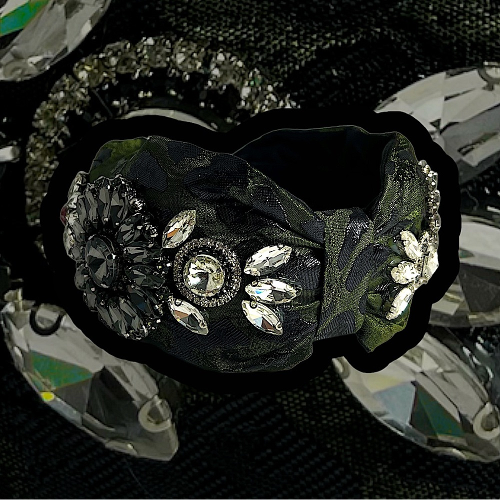 Luxury Embellished Baroque Cheetah Diadema Headband